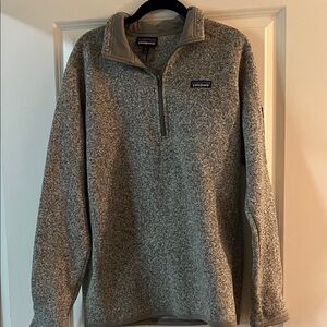 Patagonia Gray Women's Quarter Zip Jacket